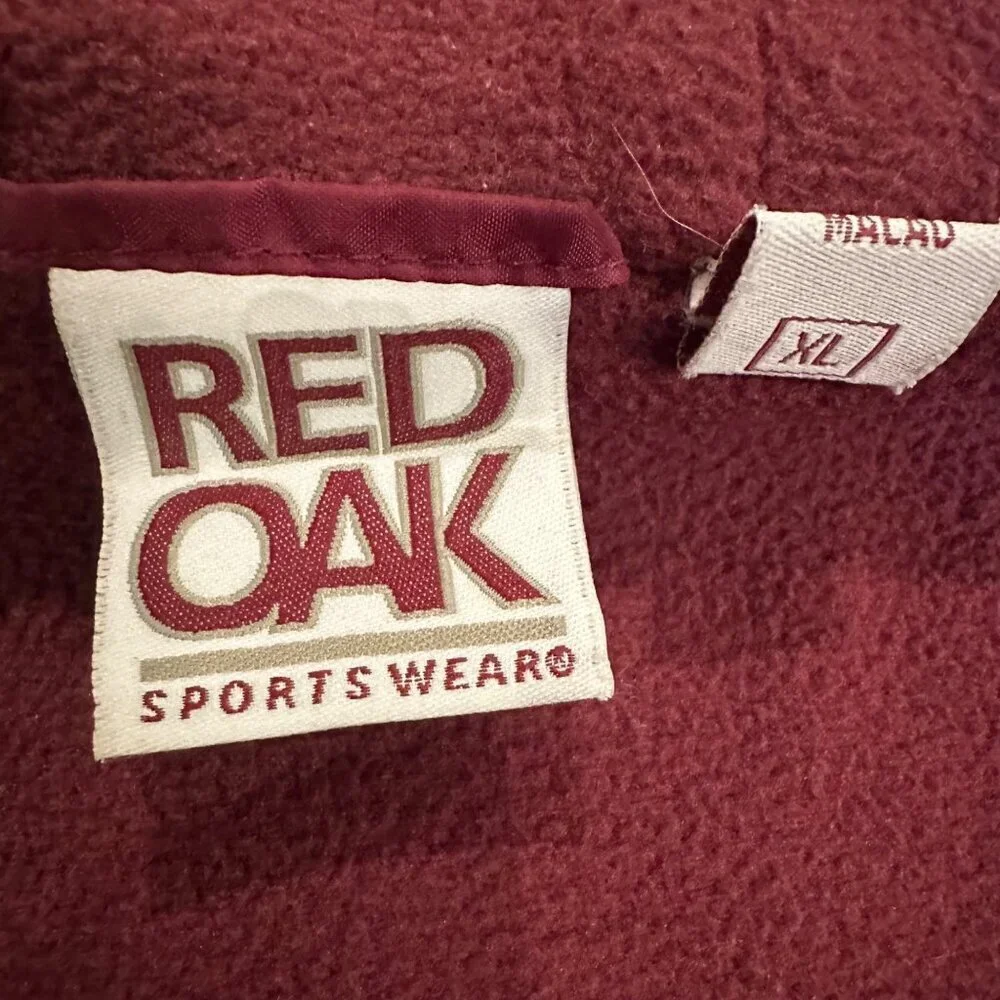 RED OAK SPORTS WEAR YOUTH RED MISSISSIPPI BULLDOGS HOODED JACKET XL